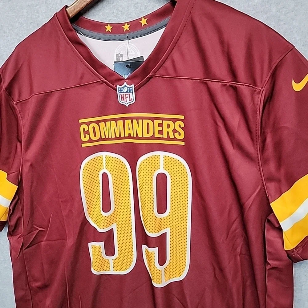 Washington Commanders Jersey Mens XL NFL Football Chase Young 99 Nike DriFit NWT